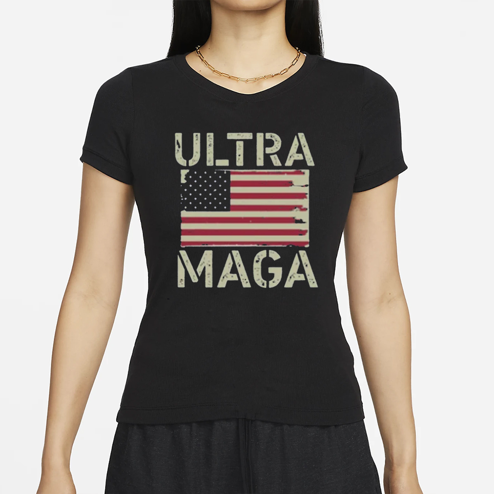 Patriotic Pride: Ultra Maga, American Flag, and Vote Red T-Shirts 8 Ultra Maga Shirt, American Flag Shirt, Vote Red T-Shirts