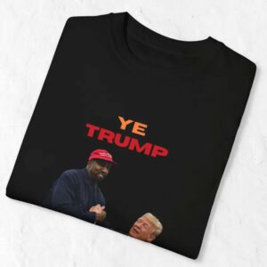 Unisex Trump: Show Your Patriotism with Style 3 Unisex Trump & Kanye West T-Shirt - Political Statement Tee - Bold Graphic Design - Perfect Gift for Fans1