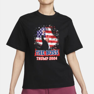 Trump The Boss Fight: Unisex T-Shirts for Patriots 6 Unisex Trump The Boss Fight T shirts2