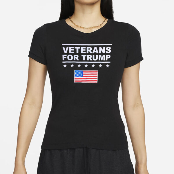 Veterans for Trump 2024 Shirt