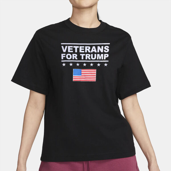 Veterans for Trump 2024 Shirt2