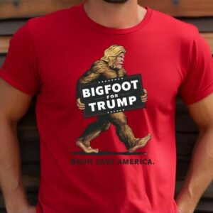 Vintage Bigfoot for Trump Bruh Save America Shirt, Bigfoot Trump Supporter Shirt, Bigfoot for Trump Shirt, Trump Bruh Save America Shirt1