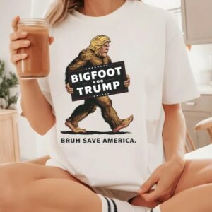 Vintage Bigfoot for Trump Bruh Save America Shirt, Bigfoot Trump Supporter Shirt, Bigfoot for Trump Shirt, Trump Bruh Save America Shirt2
