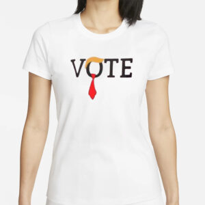 Vote for Trump: T-Shirt with Neck Tie and Hair 5 Vote for Trump T-Shirt with Neck Tie and Hair1