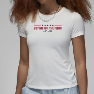 Patriotic Voting Tank: Show Your Support for Trump and America 7 Voting For The Felon Unisex Jersey Tank, Trump Tank, Patriotic Tee, Election Shirt, Republican Gift, America Shirt, Political T-Shirt3