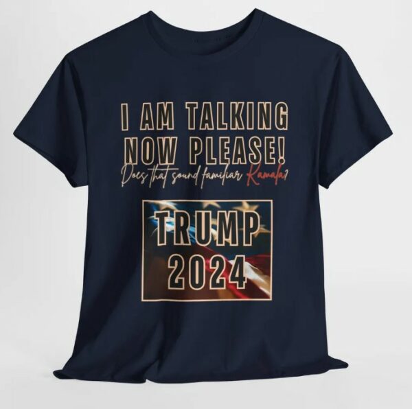 Wait A Minute I'm Talking Now Trump 2024 Shirt Presidential Debate 2024 Tee Political Shirt Trump Vote Gifts Pro Trump Shirt Election Shirt2