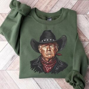Western Trump Gear: Cowboy Trump Sweatshirt, Republican Gifts, Support Trump Shirt 5 Western Trump Shirt, Trump 2024 Sweatshirt, President Trump, Republican Shirt, Cowboy Trump Sweatshirt, Republican Gifts Support Trump Shirt1