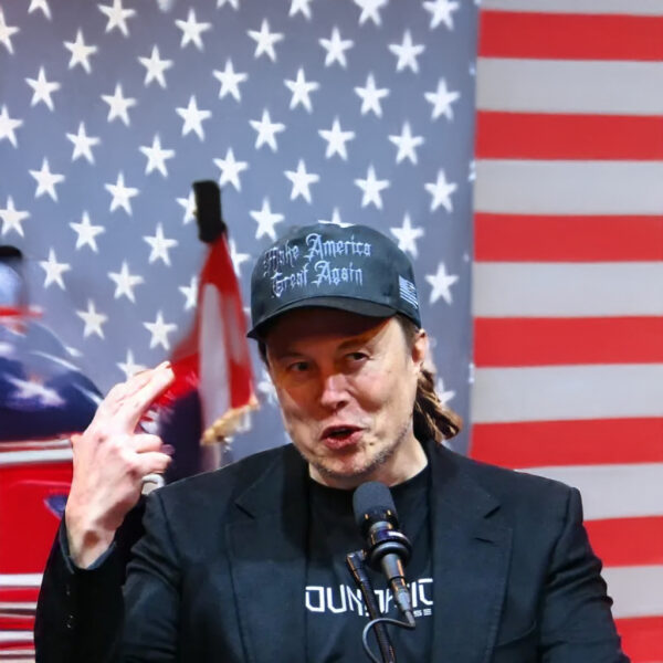 Black gothic maga hat cap