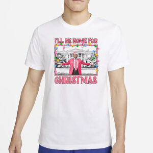 Daddys Home White House Pink Trump Christmas T-shirt: Show Your Patriotism and Holiday Spirit 6 Daddys Home White House Pink Trump Christmas T-shirt2