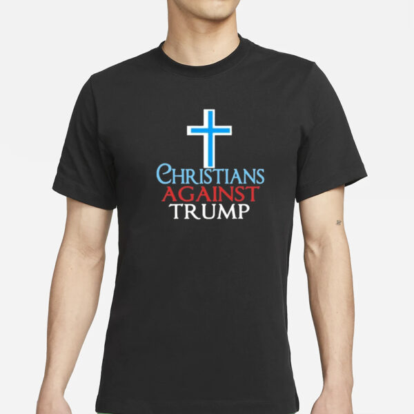 Defeat Project 2025 Christians Against Trump Shirts1