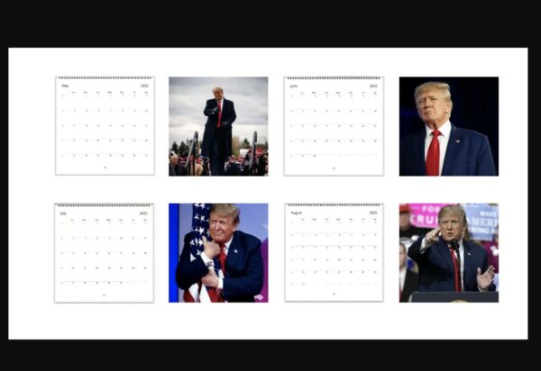 Donald Trump Calendar - 2025 Wall Calendar US