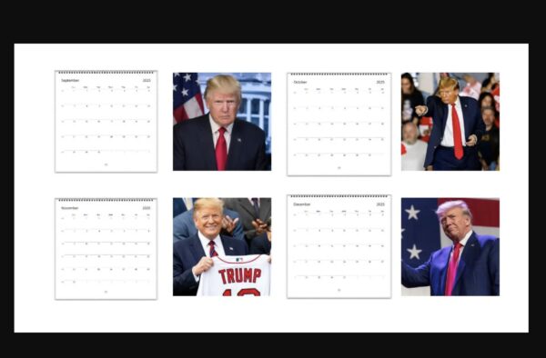 Donald Trump Calendar - 2025 Wall Calendar US