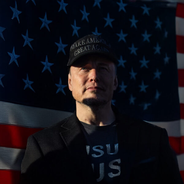 Elon Dark MAGA Cap