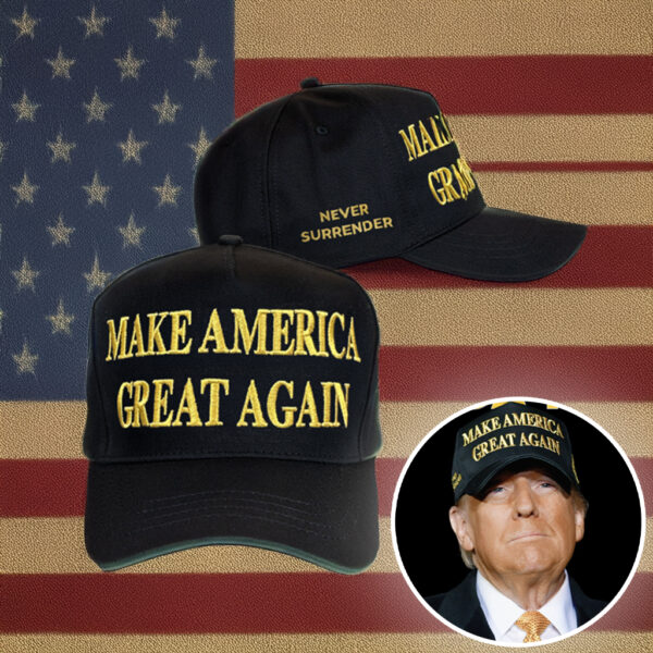 Elon Gold Dark MAGA Hat