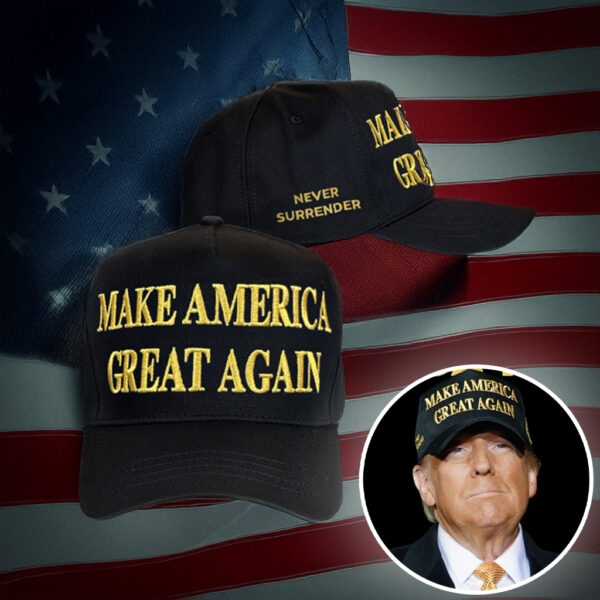 Elon Gold Dark MAGA Hats