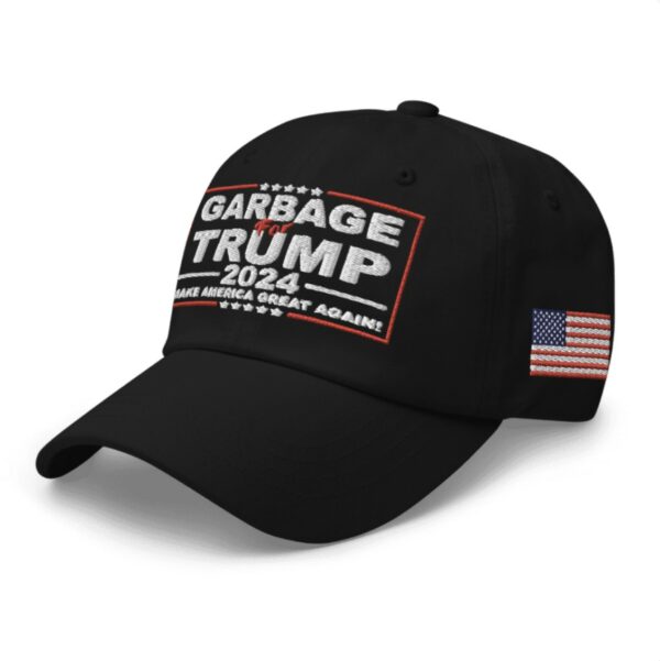 Garbage For Trump 2024 Hat Caps