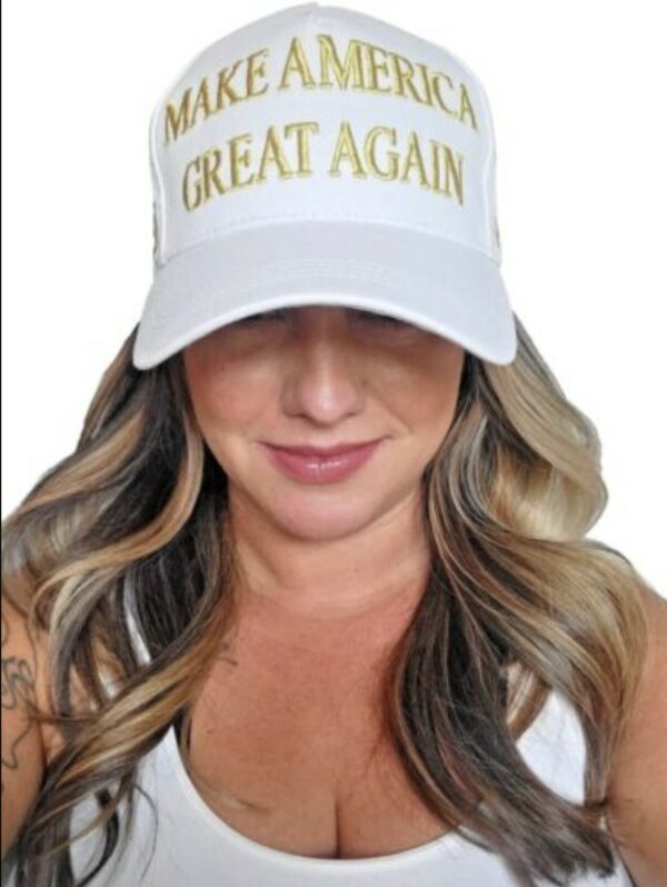 Gold MAGA 45-47 Hat