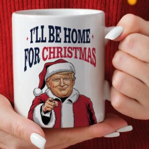 Celebrate the Holidays with Our "I'll Be Home for Christmas 2024" Mug 5 I Will Be Home For Christmas 2024 Mug1