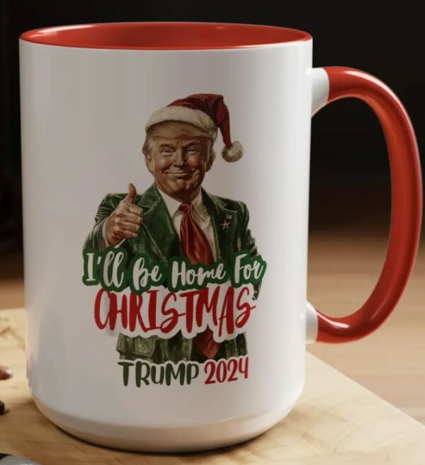 I'll Be Home for Christmas Tea Cup, Republican Mugs1