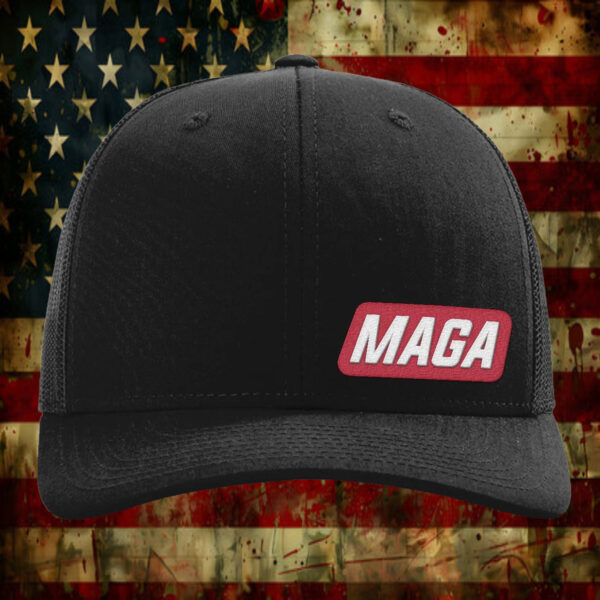 MAGA Patch Trucker usa3