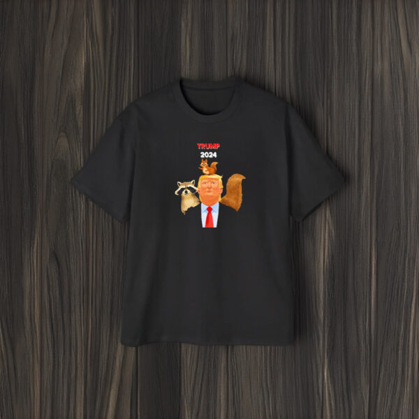 Peanut The Squirrel and Racoon The Fred Trump Shirts1