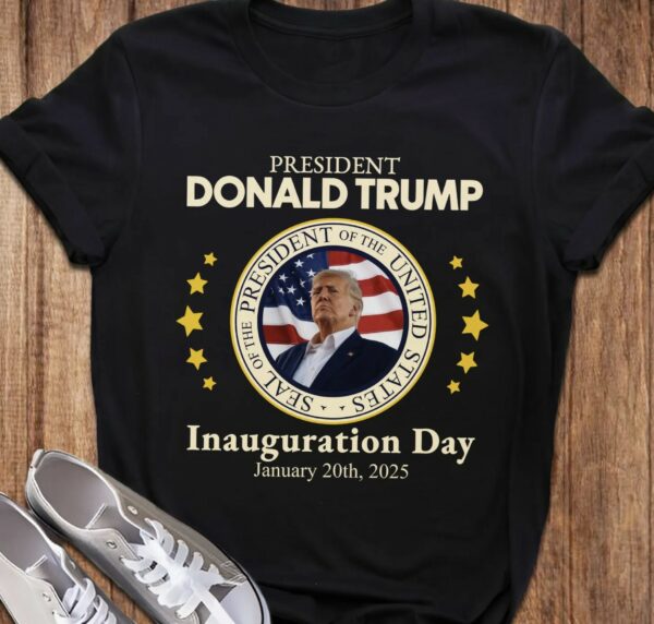 President Donald Trump Inauguration Day 2025 TShirt