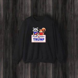 Show Your Support: Raccoons and Squirrels for Trump T-Shirts 7 Raccoons And Squirrels For Trump Shirts3