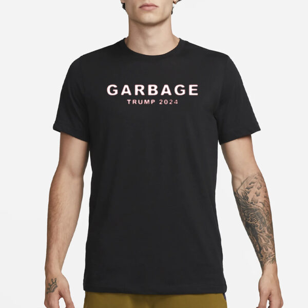 Round neck T-Shirt Unisex - Trump Garbage Shirt2