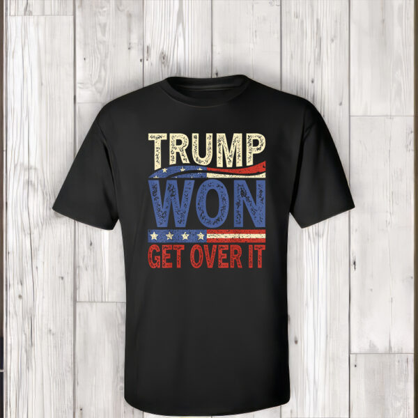 TRUMP Won 47th President T-Shirt: Show Your Support for the 45th President