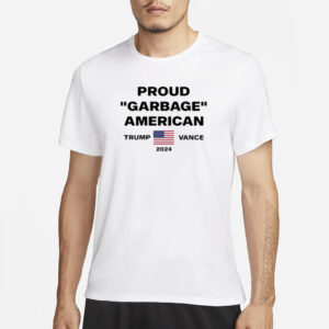 Proud Garbage American Trump Vance 2024 US Flag Shirts: Show Your Patriotism and Support 6 Townhall Media Proud Garbage American Trump Vance 2024 US Flag shirts2