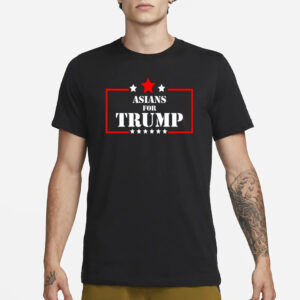 Trenz Shirt Company: Asians for Trump Patriotic Short Sleeve T-shirts 6 Trenz Shirt Company Asians for Trump Short Sleeve T-shirts2