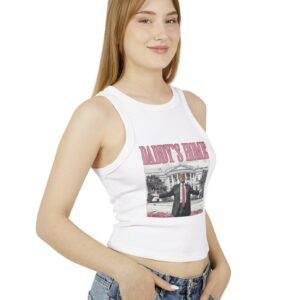 Trump 2024 Daddys Home White House Racerback Tank Shirt