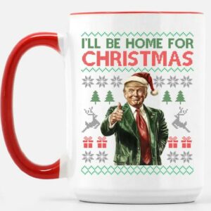 Trump 2024: Trump Won, Trump Home for Christmas Mugs 7 Trump 2024 Trump Won, Trump Home for Christmas Mugs3