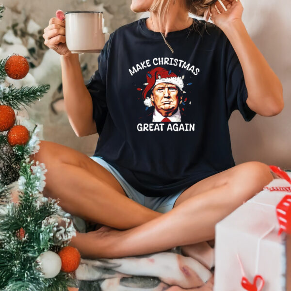 Trump 2025 Christmas Shirt, Make Christmas Great Again Shirts