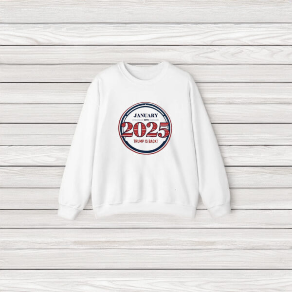 Trump 2025 January 20th Trump Is Back Shirts3