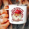 Trump Christmas Mug, I’ll be home for Christmas Trump Santa Claus Campfire Mug