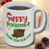 Trump Christmas Mug, Trump Pum Pum Pum Mugs