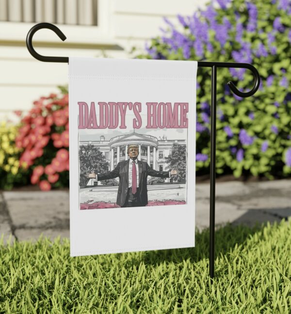 Trump Daddys Home White House Flag USA