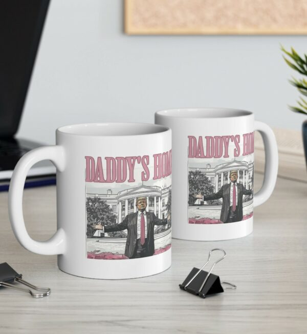 Trump Daddys Home White House Mug Cups