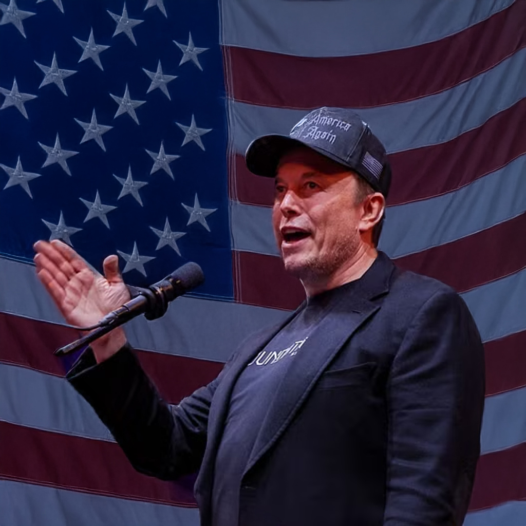 Trump - Elon Dark Gothic MAGA Hat: A Symbol of Patriotism and Rebellion 8 Trump - Elon Dark Gothic MAGA Hat US