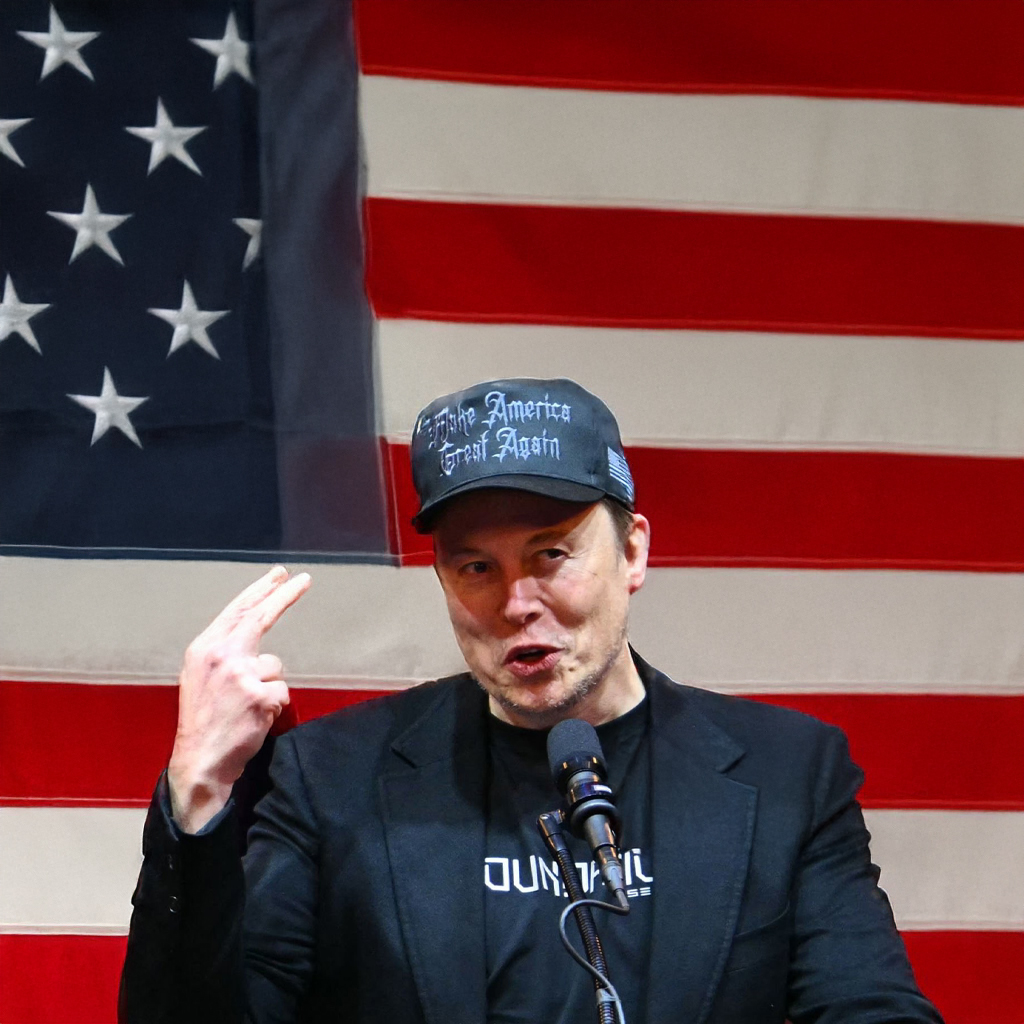 Trump - Elon Dark Gothic MAGA Hat: A Symbol of Patriotism and Rebellion 10 Trump - Elon Dark Gothic MAGA Hat
