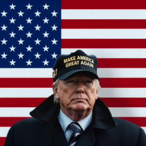 Trump Gold MAGA 45-47 Patriotic Hat 12 Trump Gold MAGA 45-47 Hat