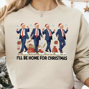 Trump 2024: I'll Be Home For Christmas T-Shirt 5 Trump I'll Be Home For Christmas 2024 T-Shirt
