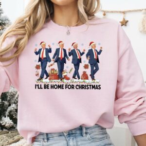 Trump 2024: I'll Be Home For Christmas T-Shirt 4 Trump I'll Be Home For Christmas 2024 TShirt