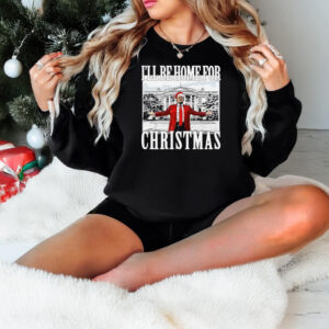 Trump 2024 Christmas T-Shirt: Celebrate the Holidays with the 45th President 5 Trump I'll Be Home For Christmas shirt, Trump Xmas 2024 T-Shirts1