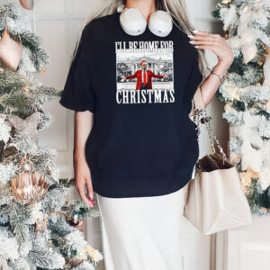Trump 2024 Christmas T-Shirt: Celebrate the Holidays with the 45th President 6 Trump I'll Be Home For Christmas shirt, Trump Xmas 2024 T-Shirts2