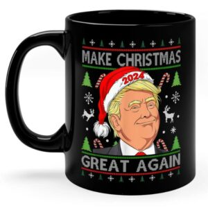 Trump Make Christmas Great Again 2024 Mugs