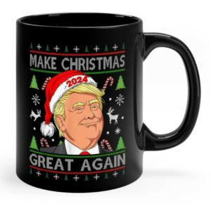 Trump Make Christmas Great Again 2024 Mugs1