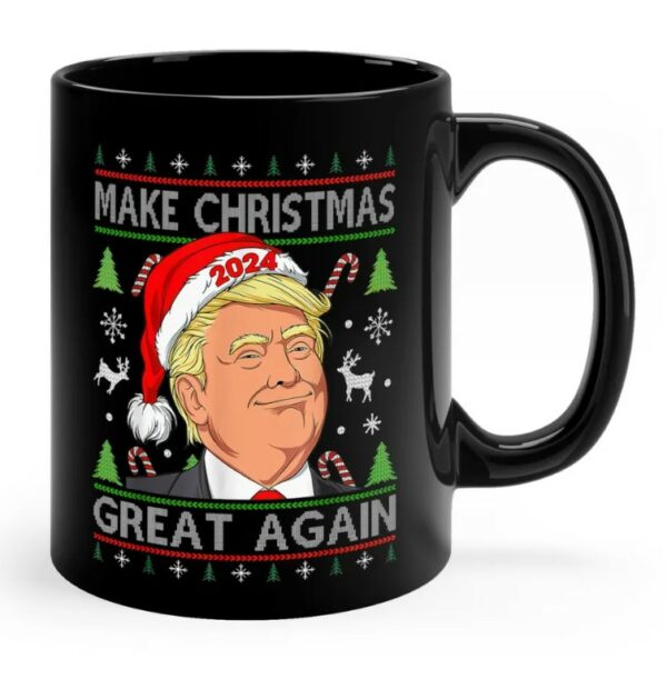 Trump Make Christmas Great Again 2024 Mugs1