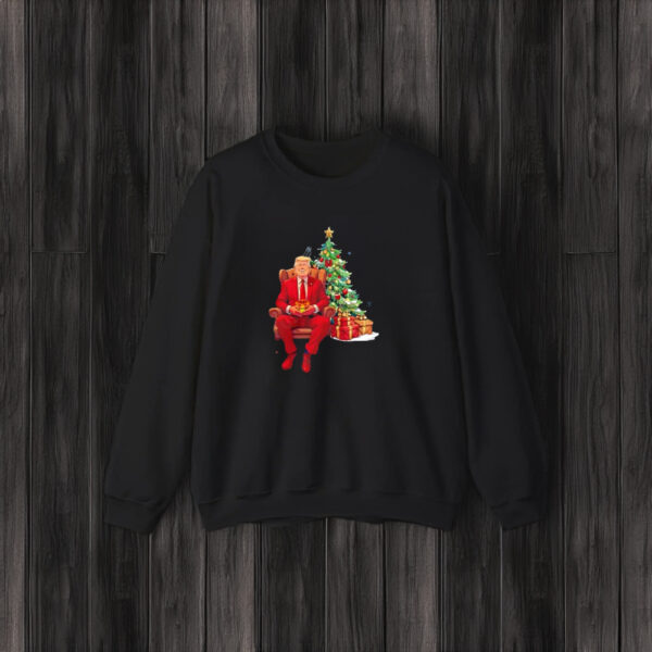 Trump Merry Christmas Christmas Tree shirts3